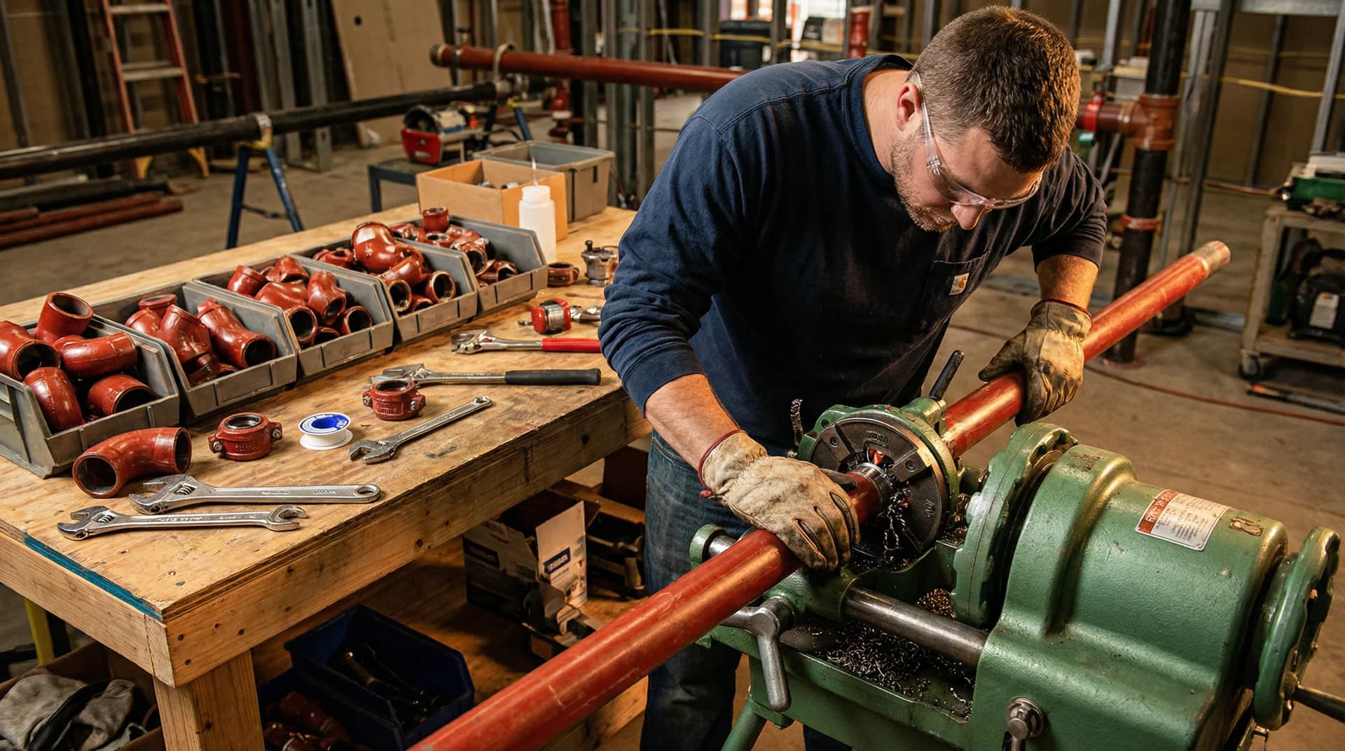 Pipe Cutting & Threading