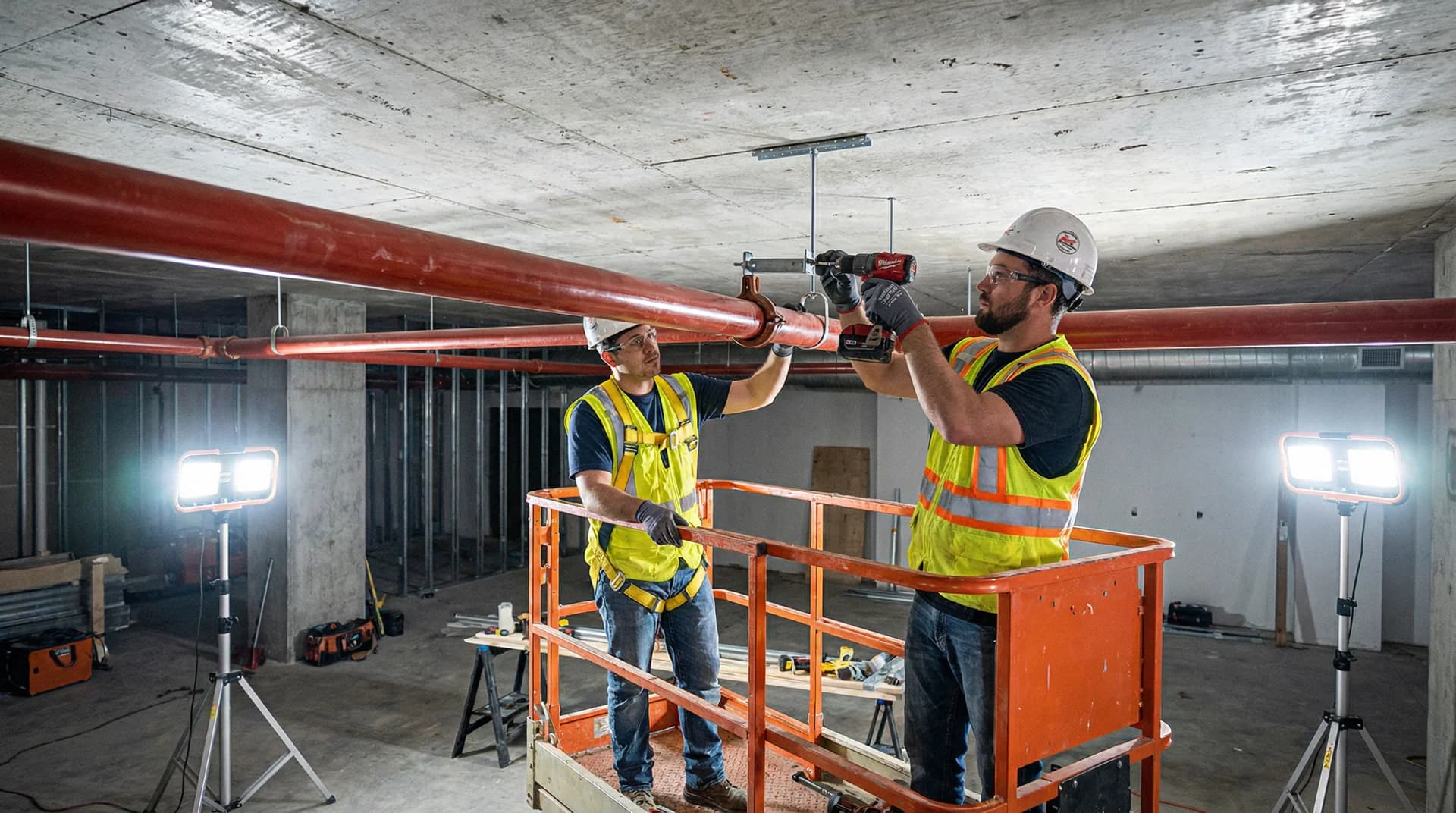 Automatic Sprinkler Installation